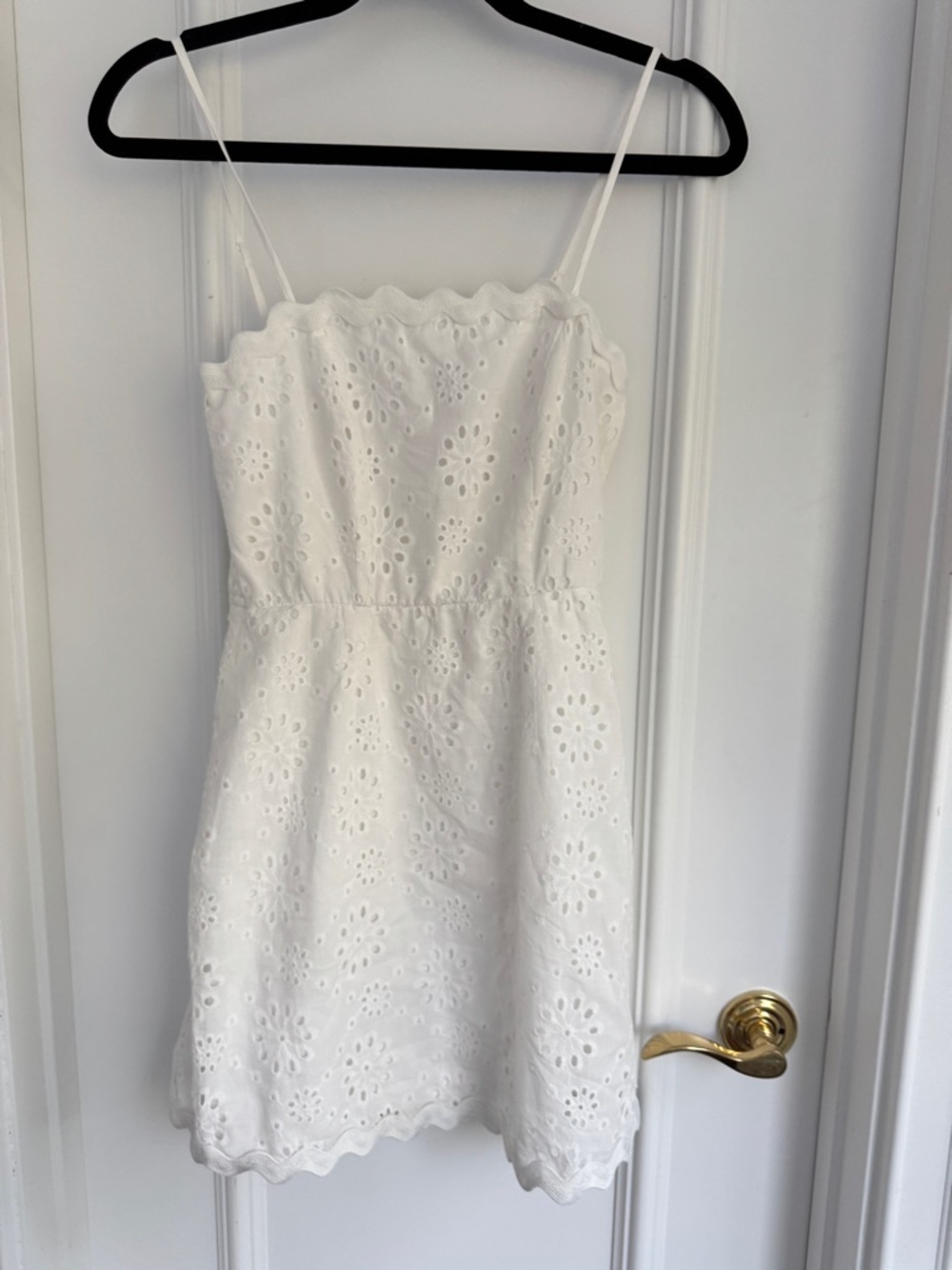 Francesca's Collections Roxanne Ric Rac Eyelet Mini Dress - Picture 4 of 7
